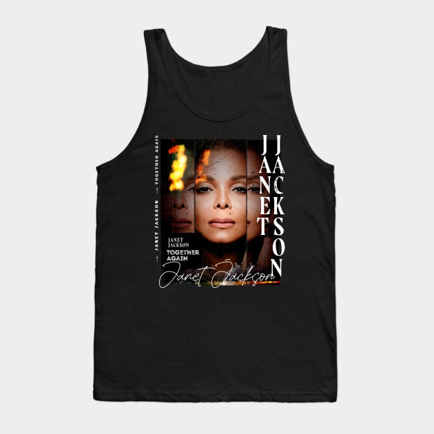 Janet Jackson Together Again Tour 2023 fans Tank Top by Pigmentdesign